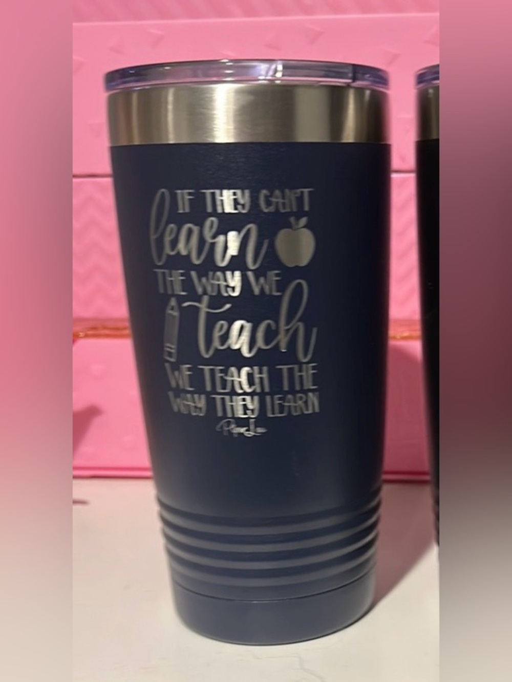 Piper Lou Teachers stainless Steal Tumbler. Teachers gift. Never used.